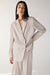 Relaxed fit tencel blazer in chateau grey — main image