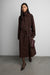 New oversized trench coat in coffee bean — main image