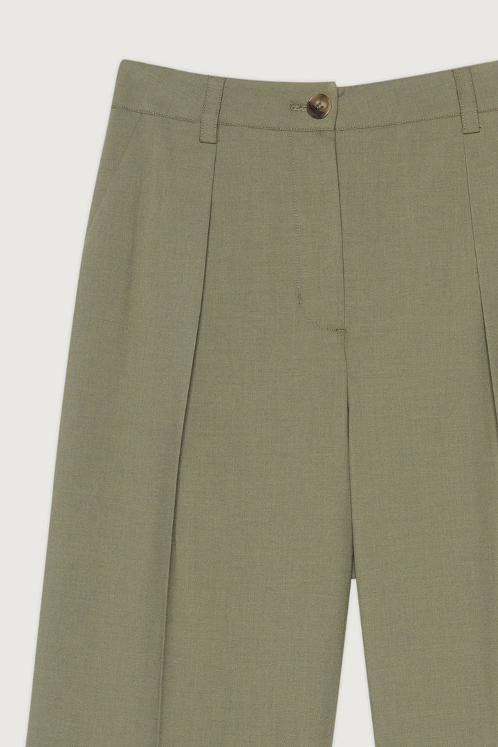 RELAXED FIT STRAIGHT LEG PANT in MOSS — alternate angle