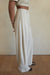 Wide leg flowy pant in pelican — main image