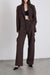 Woven cargo trouser in coffee bean — main image