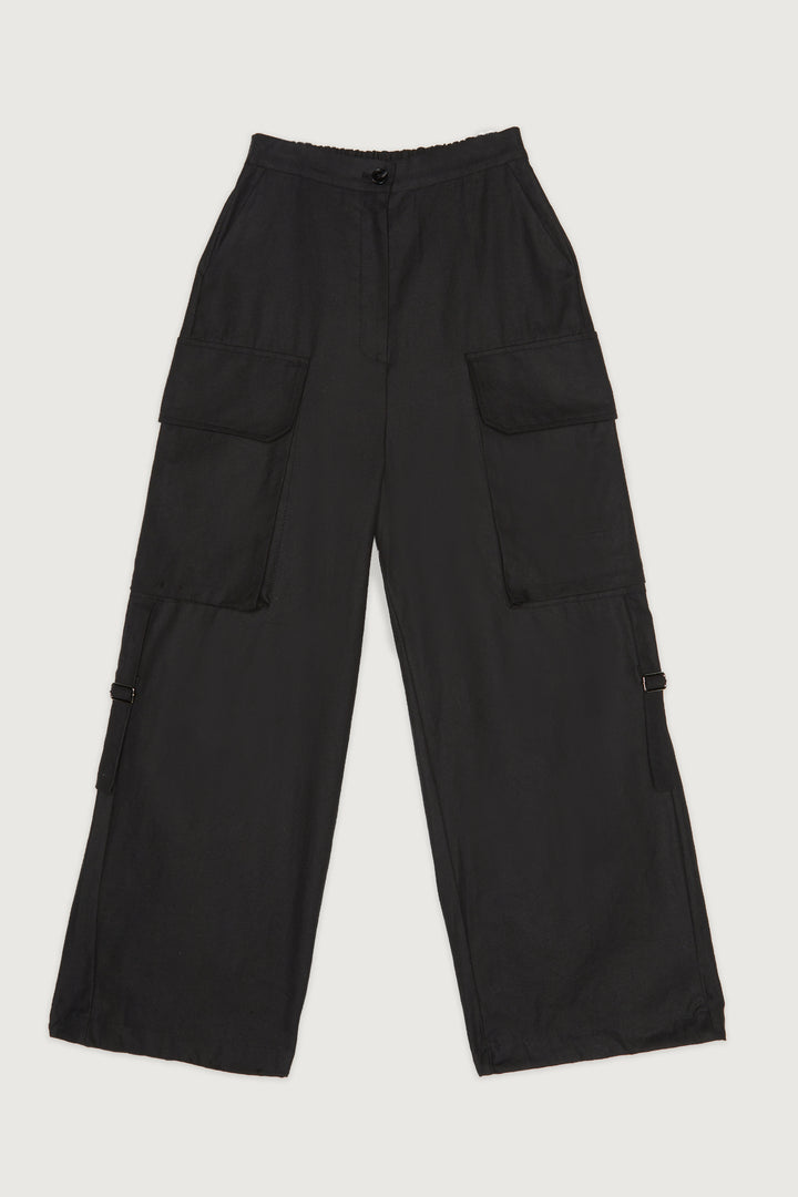 CARGO PANT in Black — alternate angle