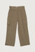 Baggy cargo pant in pale khaki — main image