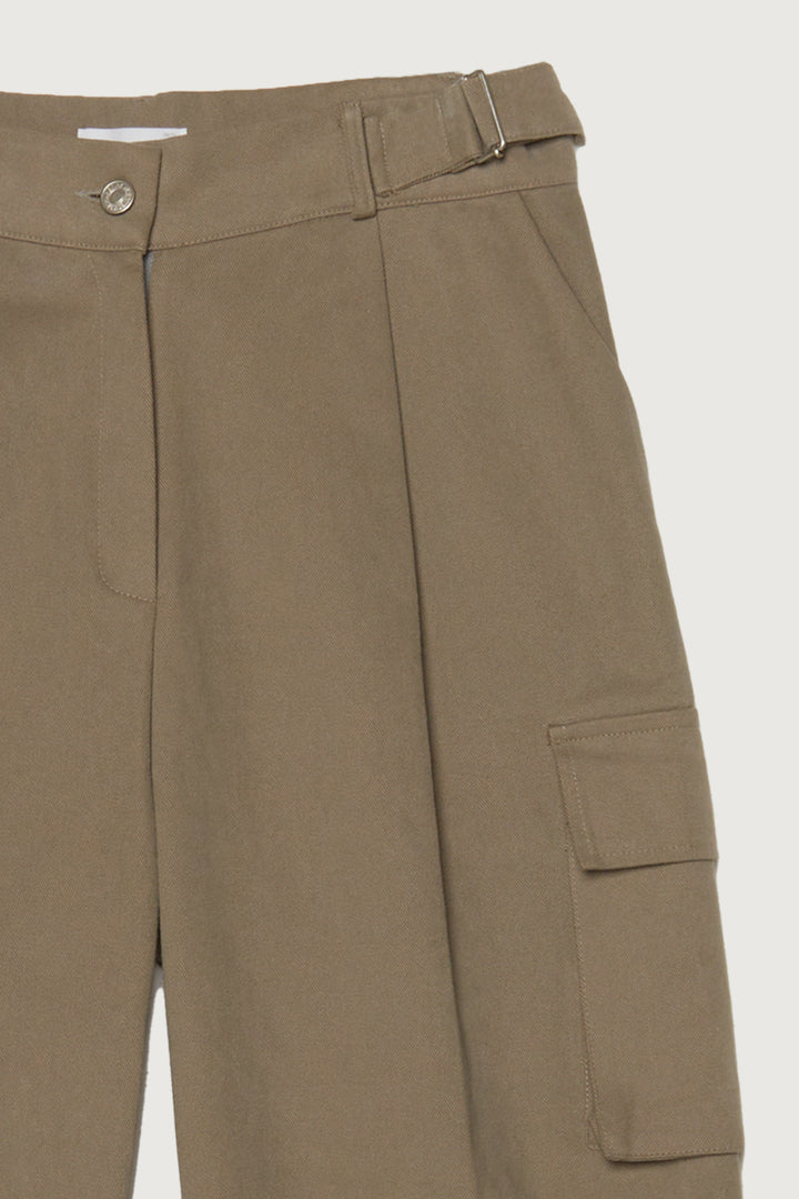 BAGGY CARGO PANT in Pale Khaki — alternate angle