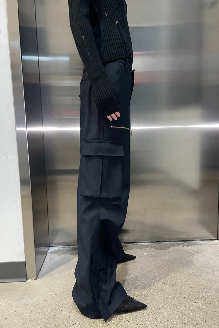 CARGO PANT in Black — alternate angle