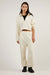 Parachute pant in cream — main image