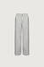 Regular length twill wide leg pant in vapor blue — main image