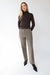 Straight leg suiting trouser in taupe — main image
