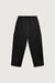 Straight leg cargo sweatpants in black — main image
