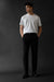 Slim dress pant in black — main image
