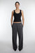 Fleece studio straight leg sweatpant in gd grey — main image