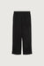 Fleece studio sweatpant with shockcord hem in black — main image