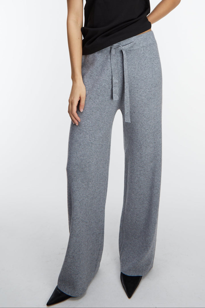 ULTRA SOFT KNIT PANT in Gray — alternate angle