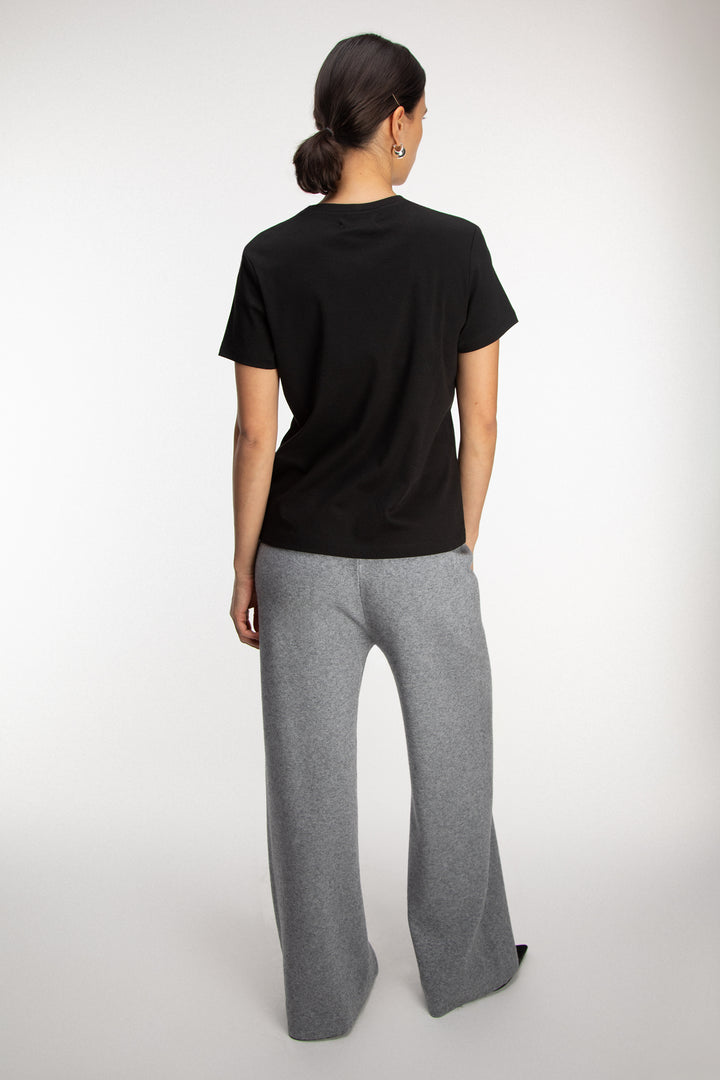 ULTRA SOFT KNIT PANT in Gray — alternate angle