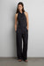 Mid-rise wide leg suiting trouser in phantom grey — main image