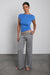 Lounge pants with drawstring in gray — main image