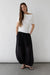 Lightweight balloon pant in black — main image