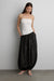 Lightweight balloon pant in black — main image