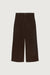 CROPPED LENGTH TWILL WIDE LEG PANT