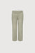 CROPPED LENGTH TWILL WIDE LEG PANT