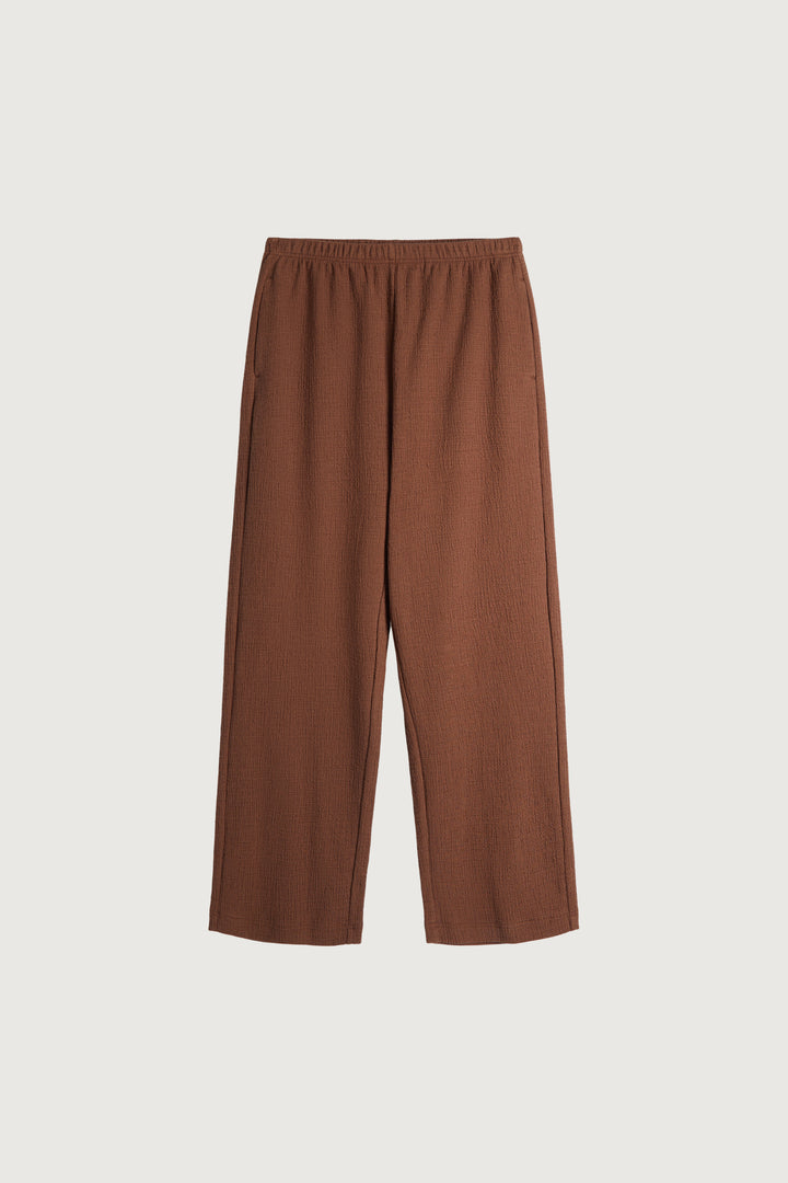 ELASTIC WAIST PANT in Pinecone — alternate angle
