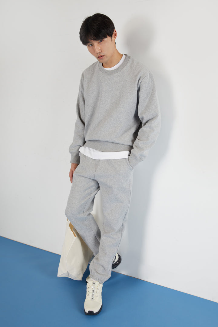 SWEATPANTS in Heather Gray — alternate angle