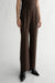 Straight leg trouser in coffee bean — main image
