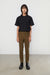 Twill straight leg pant in beech — main image