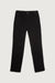 Twill straight leg pant in black — main image