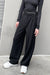 Wide leg trouser in black — main image