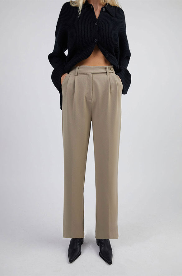 WIDE LEG TROUSER in Winter Twig — alternate angle