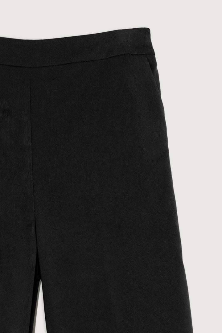HIGH WAIST TROUSER in Black — alternate angle