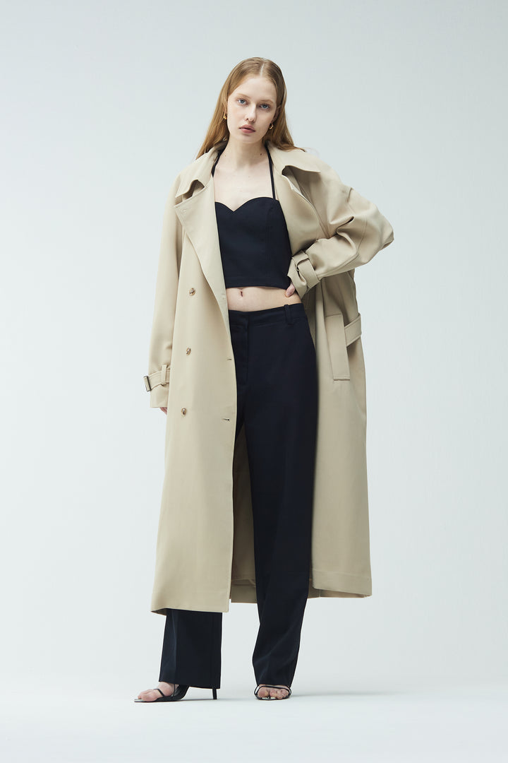 SUITING PANT in Black — alternate angle