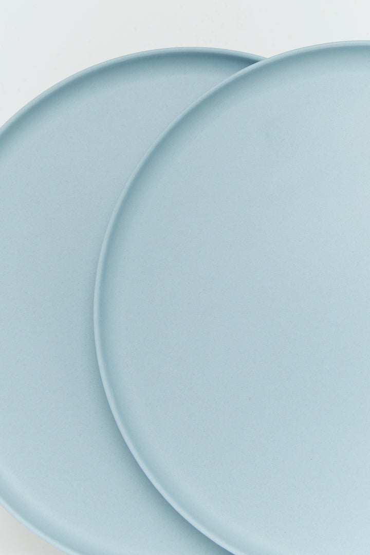 BAMBOO DINNER PLATE SET OF 2 in Cerulean — alternate angle