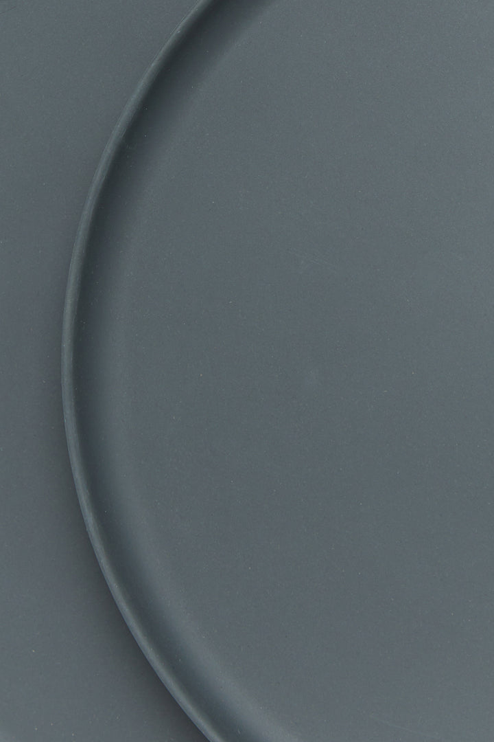 BAMBOO DINNER PLATE SET OF 2 in Granite Grey — alternate angle