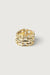 Panther link ring in gold — main image
