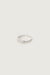 Slim signet ring in silver — main image