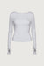 OPEN BACK LONG SLEEVE TOP
