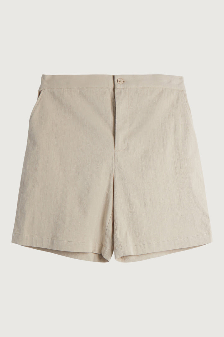 CLASSIC FIT SHORT in Beige — alternate angle