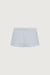 Elastic waist short in pearl blue — main image
