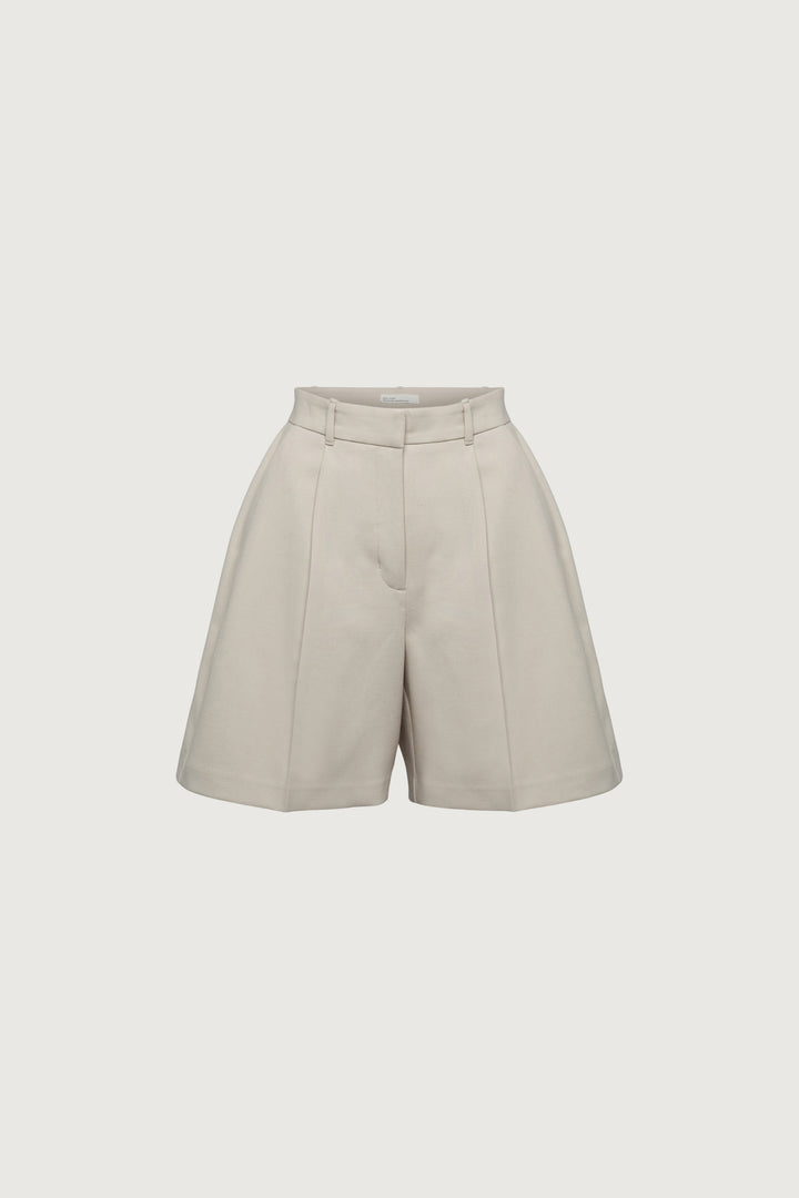 SUITING SHORT in Seashell — alternate angle