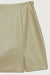 Vegan leather mini skirt in elm — main image