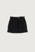 Cargo mini skirt in black — main image