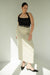 Maxi suiting skirt in pelican — main image
