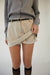 MINI SUITING SKORT