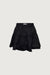 Mini tiered skirt in black — main image