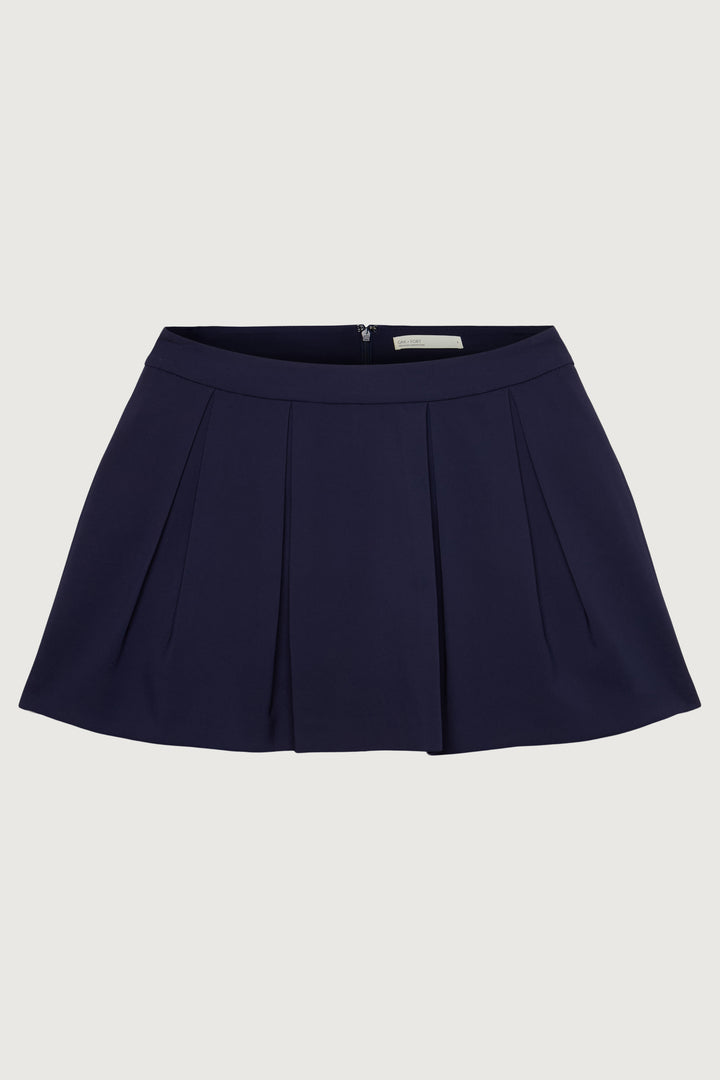 A-LINE MINI SKORT in Evening Blue — alternate angle