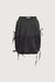 Tiered bow mini skirt in charcoal — main image