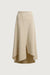 Asymmetrical midi skirt in fog — main image