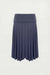 2-way ruched waist midi skirt in odyssey grey — main image